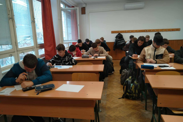 XIX. Hajnal Imre Matematika Tesztversenyen a Trefort diákjai