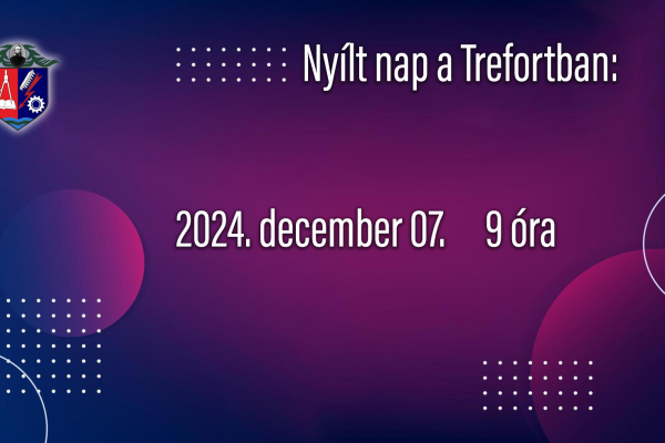 Nyílt nap (3) - 2024. december 7.