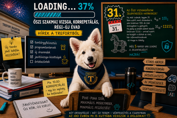 Loading… 37% – őszi szakmai vizsga, korrepetálás, régi-új évad